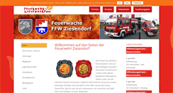 Desktop Screenshot of feuerwehr-ziesendorf.de